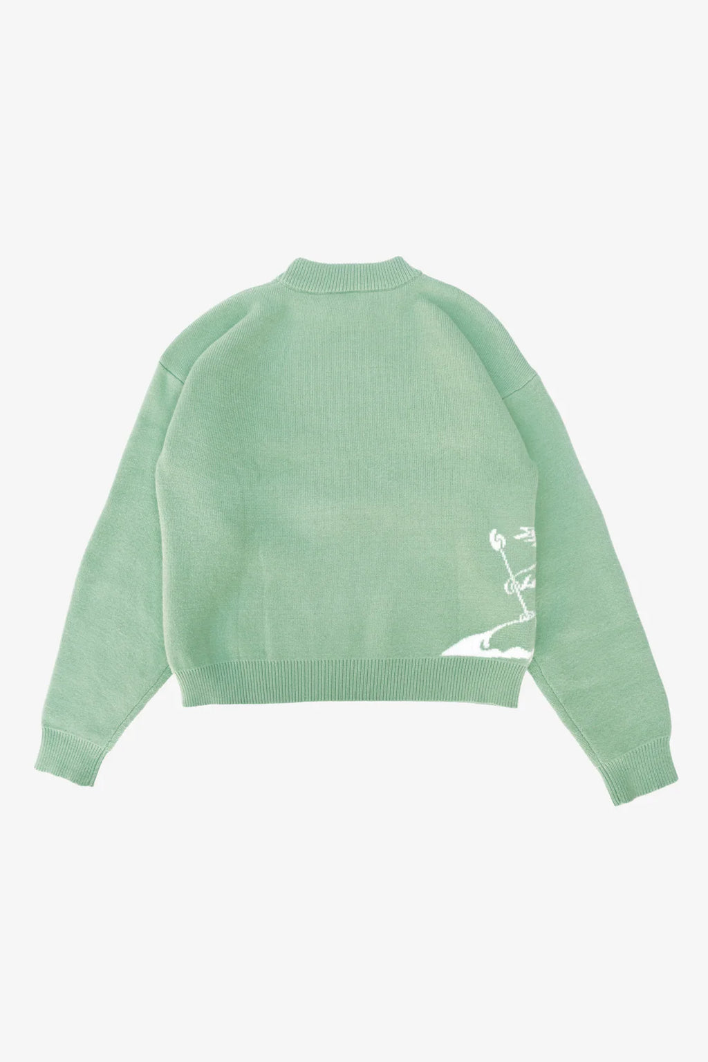 Zori Knit Sweater – Matcha Green Winter Wear