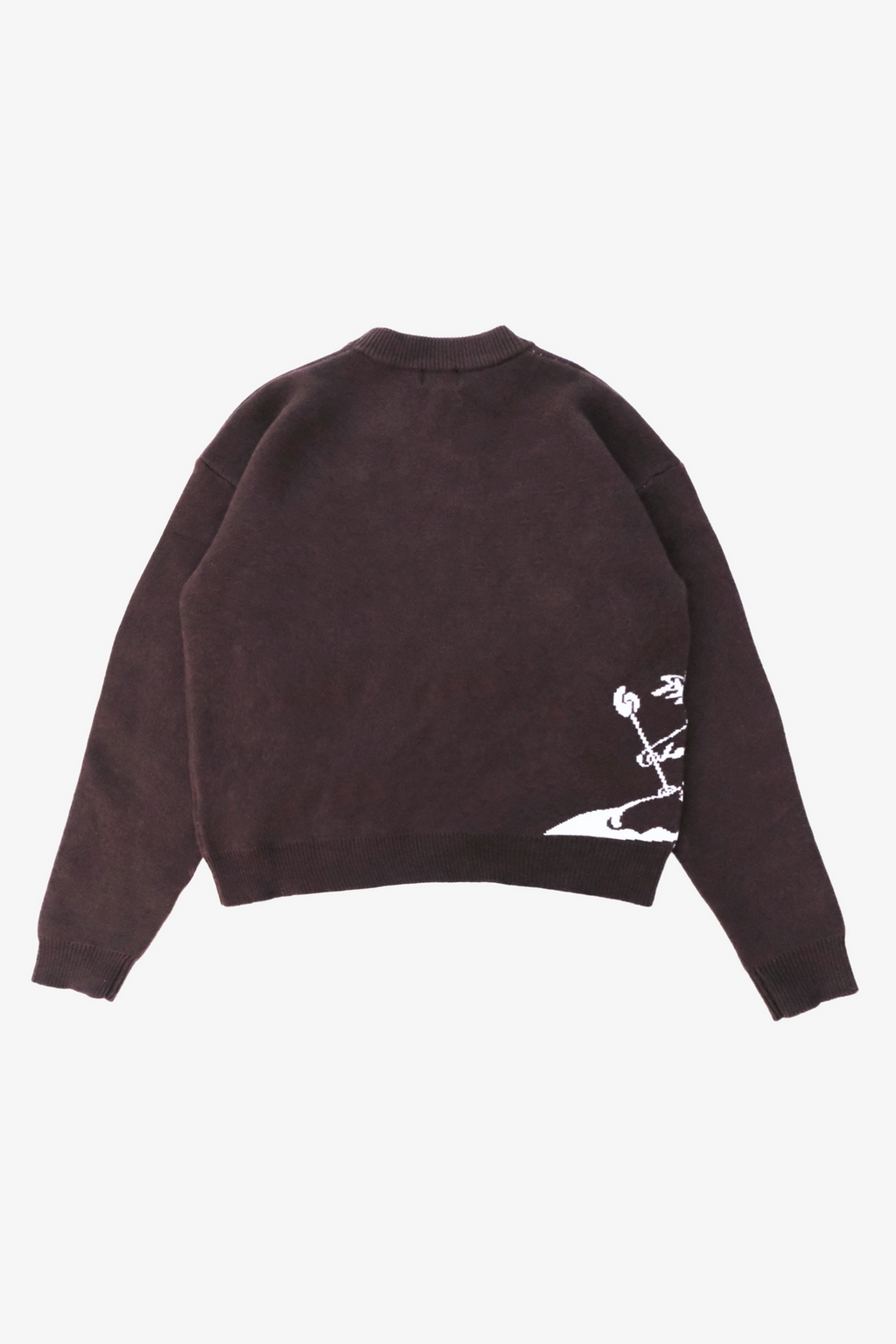 ZORI Men Knit Sweater – Mocha Brown Winter Wear